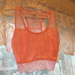 Pink Lace Joe Boxer Bralette